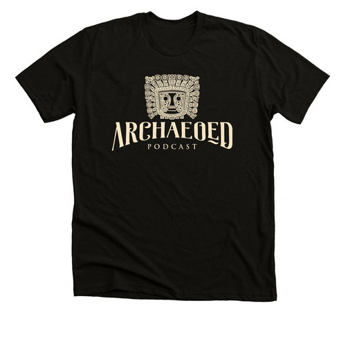 ArchaeoEd Light Design, a Solid Black Blend Premium Unisex Tee