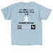 #TeamBraxton, a Light Blue Classic Unisex Tee (back-view)