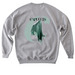 The Capulets Sweatshirt, a Sport Grey Softstyle Crewneck Sweatshirt (back-view)