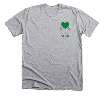 Striped SFCO&nbsp;, a Athletic Heather Premium Unisex Tee