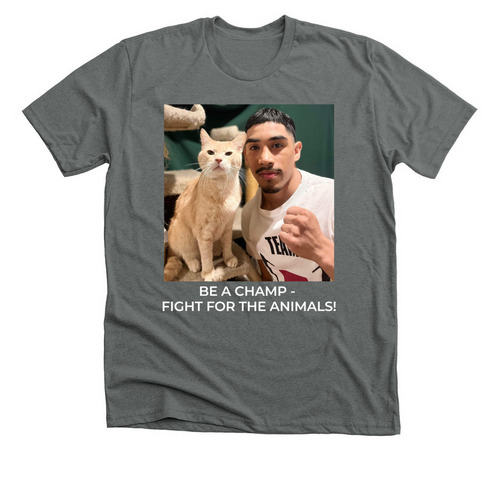 Two Champs, a Heavy Metal Premium Unisex Tee