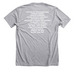 White Sigil, a Athletic Heather Premium Unisex Tee (back-view)