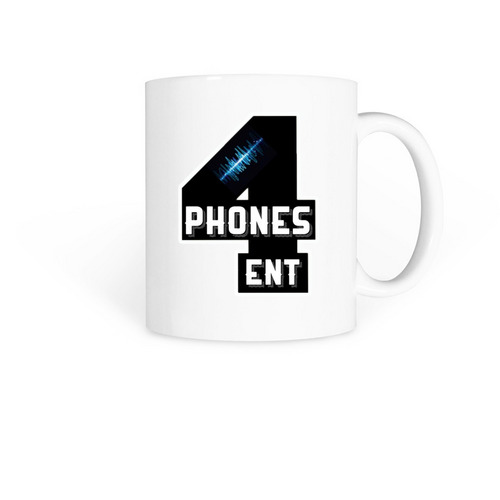 4 Phones Mug, a White Coffee Mug