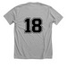 Chris Wheeler Memorial, a Athletic Heather Premium Unisex Tee (back-view)