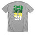 Freshmen Class of 2029 T-Shirt Fundraiser, a Athletic Heather Premium Unisex Tee (back-view)