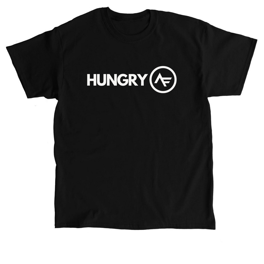 HungryAF&nbsp;, a Black Classic Unisex Tee