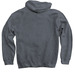 Cool Weather Outerwear - Swoosh, a Dark Heather Pullover Hoodie (back-view)