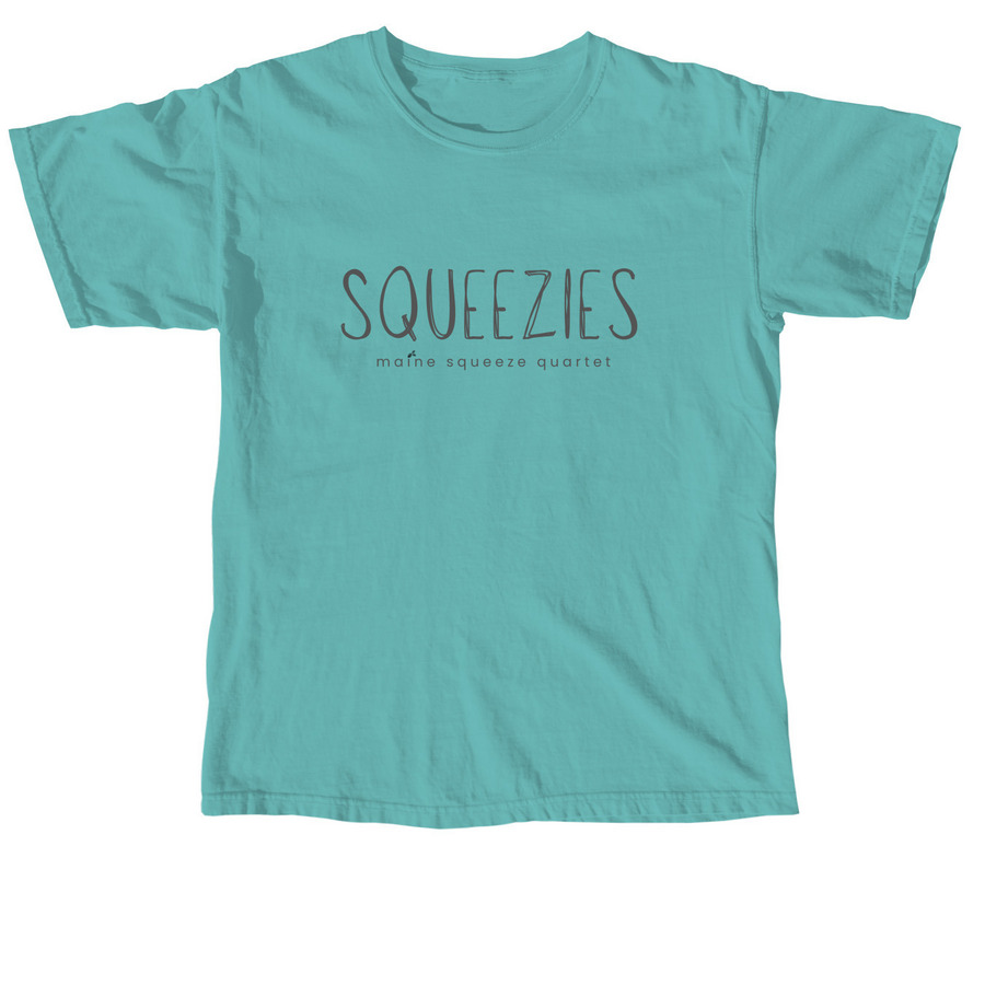 Squeezies, a Seafoam Comfort Colors Unisex Tee