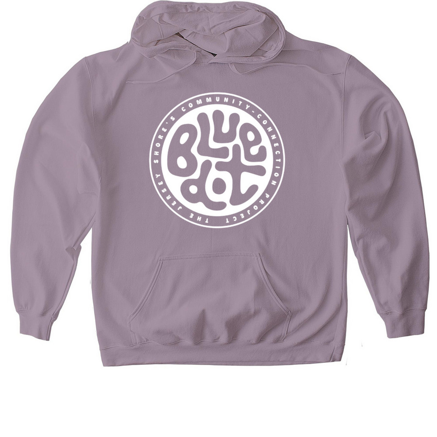 blue dot: social & community wellness, a Paragon Gildan Softstyle Pullover Hoodie