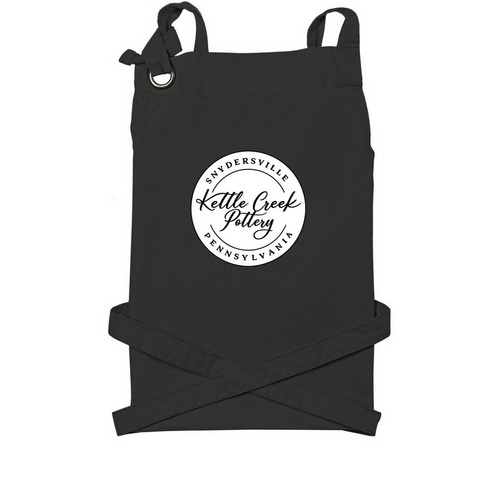&nbsp; Kettle Creek Pottery Aprons, a Black Cotton Canvas Pocket Apron