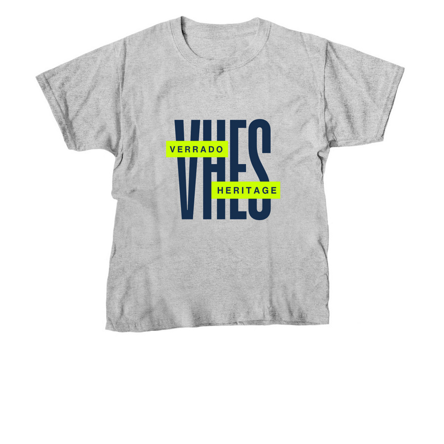 Youth VHES, a Sport Grey Youth Unisex Tee