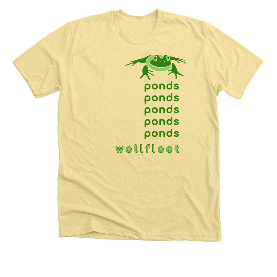 ponds ponds ponds T-SHIRTS, a Heather French Vanilla Premium Unisex Tee