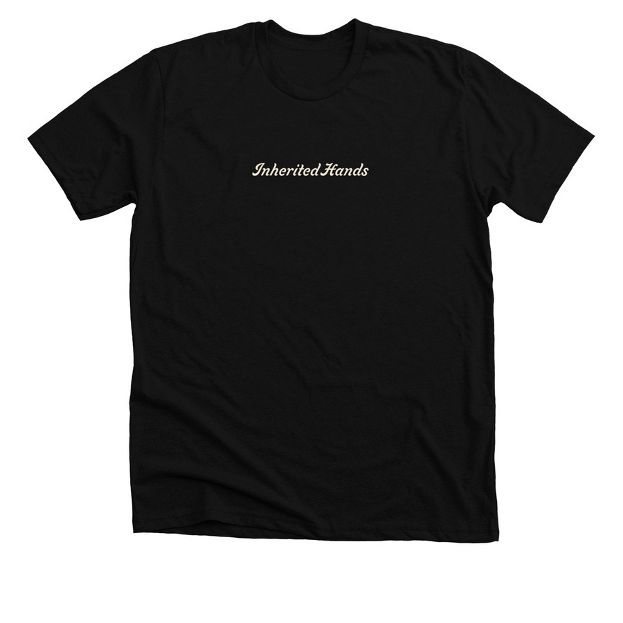 Inherited Hands., a Solid Black Blend Premium Unisex Tee