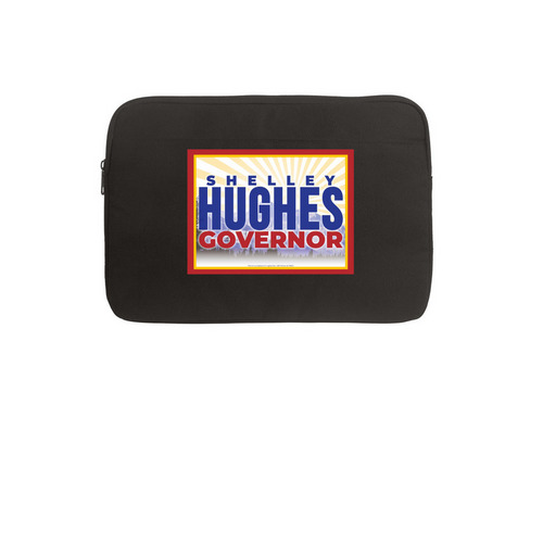 CHOOSE HUGHES Laptop Sleeve, a Black Canvas Laptop Sleeve