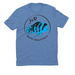 J&R Aquatic Animal Rescue, a Azure Blue Allmade Eco Triblend Unisex Tee