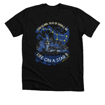 Chapel & Dipper - LOAS2 2024, a Solid Black Blend Premium Unisex Tee