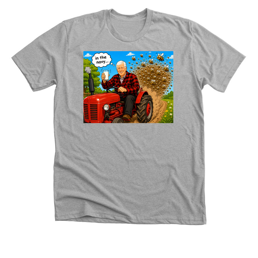 Joe's Birthday Bash, a Athletic Heather Premium Unisex Tee