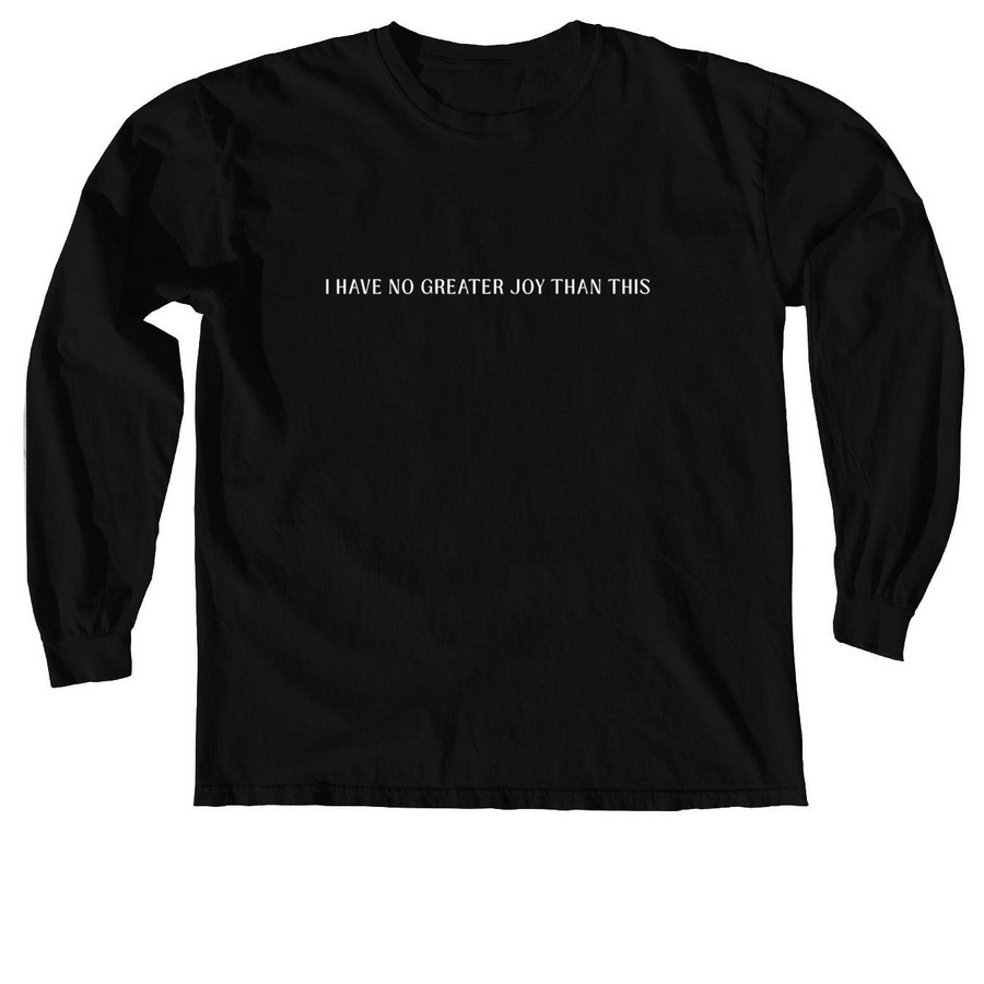 Playground Project - Dark Colors, a Black Comfort Colors Long Sleeve Tee