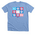 Trans Youth Belong, a Heather Carolina Blue Premium Unisex Tee