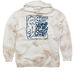 Cat Lover's Tie-Dye - Summer 2026 Exclusive, a Dusty Pink Tie Dyed Pullover Hoodie