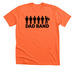 Dad Band Tee Shirt, a Heather Orange Premium Unisex Tee