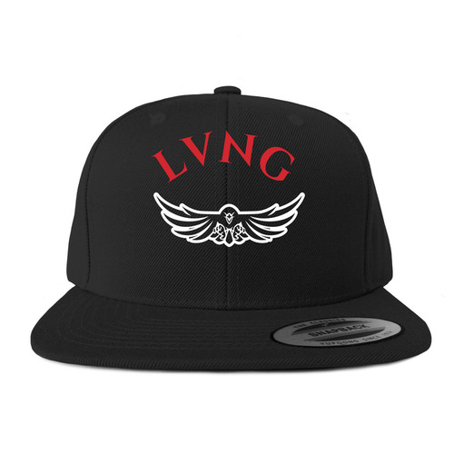 LVing Hat, a Black Snapback Hat