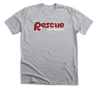 Philly Teams Series Fundraiser, a Athletic Heather Premium Unisex Tee