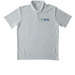 Polo, a Silver Unisex Performance Polo