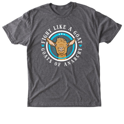 Fight Like a Goat!, a Premium Heather Triblend Unisex Tee