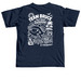 Here's Brucey!&nbsp;, a True Navy Comfort Colors Unisex Tee (back-view)