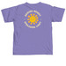 Sunshine Squad | Adult & Youth Styles, a Violet Comfort Colors Unisex Tee (back-view)