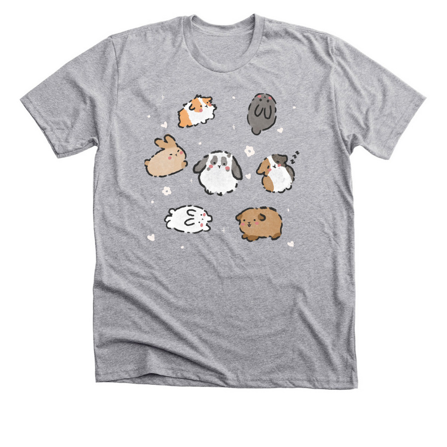 Leaps and Squeaks Grand Opening Shirts, a Athletic Heather Premium Unisex Tee