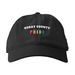 ARCHIVE: 2025&nbsp;OC Pride White Logo Hats, a Black Printed Eco Baseball Cap