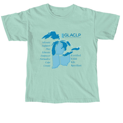 GLACLP, a Chalky Mint Comfort Colors Unisex Tee