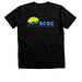 SCGC Shirts, a Black Heather Premium Unisex Tee (back-view)