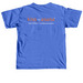 Kiss My Asana 2026, a Flo Blue Comfort Colors Unisex Tee (back-view)