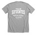 Support Efren & Family, a Athletic Heather Premium Unisex Tee (back-view)