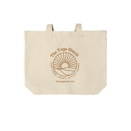 Help send another kid to camp!, a Natural Cotton Canvas Tote Bag