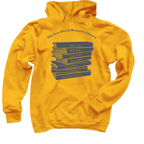 The Free Black Women's Library: Sacred Seven&nbsp;, a Gold Pullover Hoodie