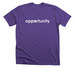 Pursuing Opportunity, a Heather Team Purple Premium Unisex Tee