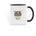 Tommy Mug, a Black Two-Tone Ceramic Mug