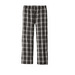 KICKASS CRP, a Black Flannel Pajama Pant (back-view)