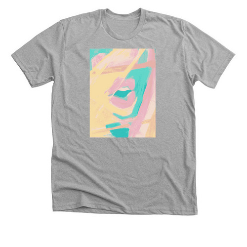Big Lips Club, a Athletic Heather Premium Unisex Tee