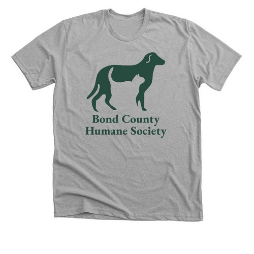 Short Sleeve Logo, a Athletic Heather Premium Unisex Tee