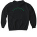 10 year gift, a Black Gildan Softstyle Pullover Hoodie (back-view)