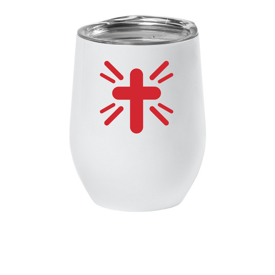Coffee Mug, a White Insulated Wine Cup