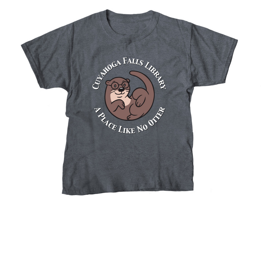 A Place Like No Otter / Adult & Kids Apparel, a Dark Heather Youth Unisex Tee