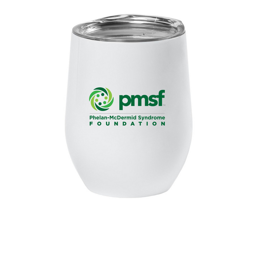 PMSF Wine Tumbler, a White Insulated Wine Cup