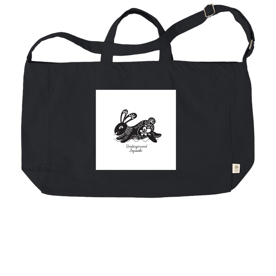 Fall Tote Sale for Underground Squeaks!, a Black Reclaimist G2G Tote Bag