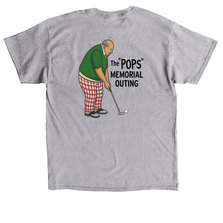 Shirts, a Sport Grey Classic Unisex Tee (back-view)